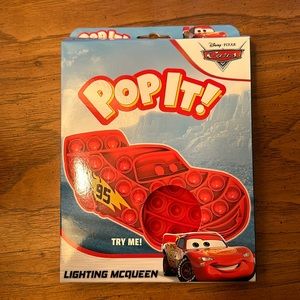 Disney Pixar Lighting McQueen PopIt!